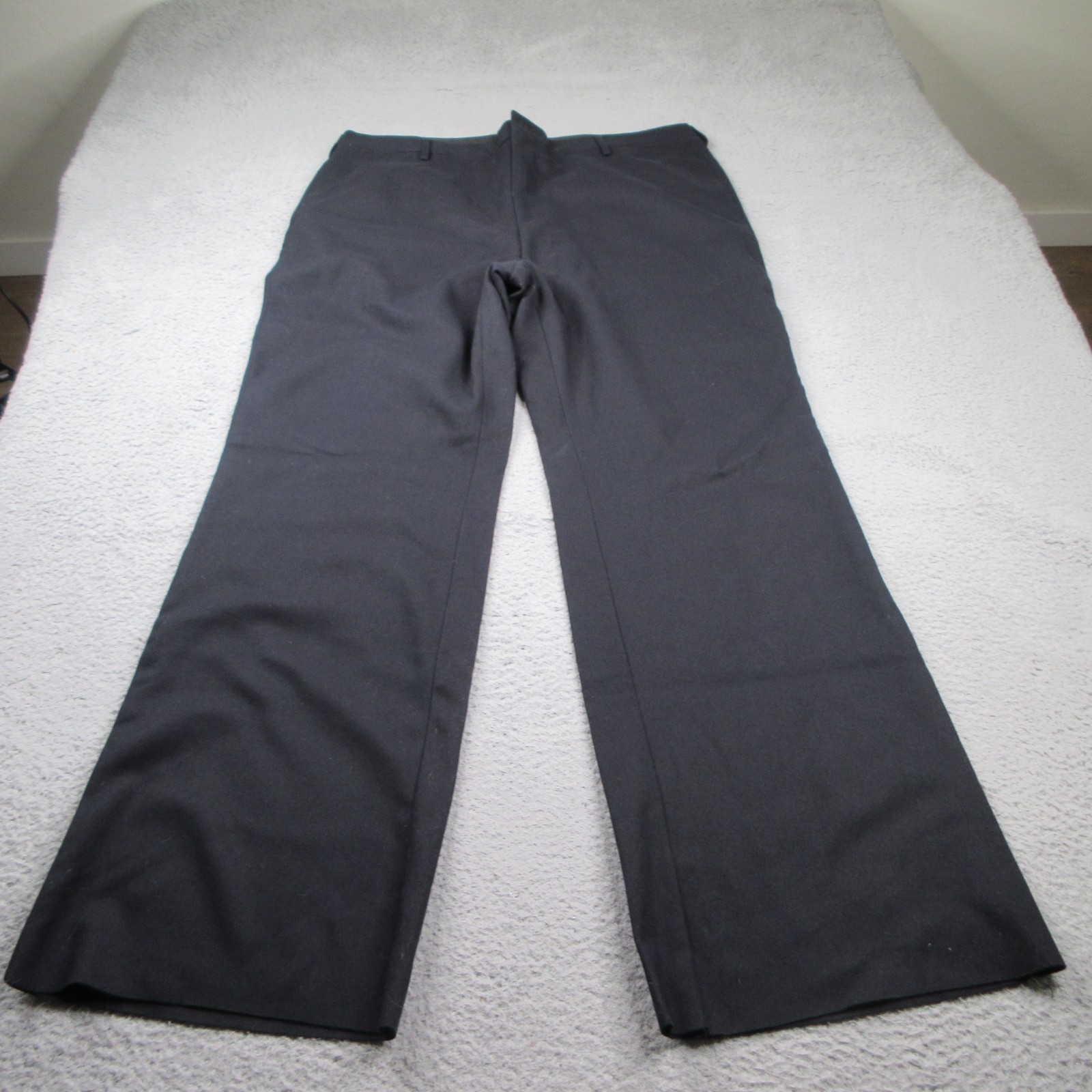 Vintage Naval Clothing Factory US Navy Wide Leg Pants Mens 40×33 Blue Wool
