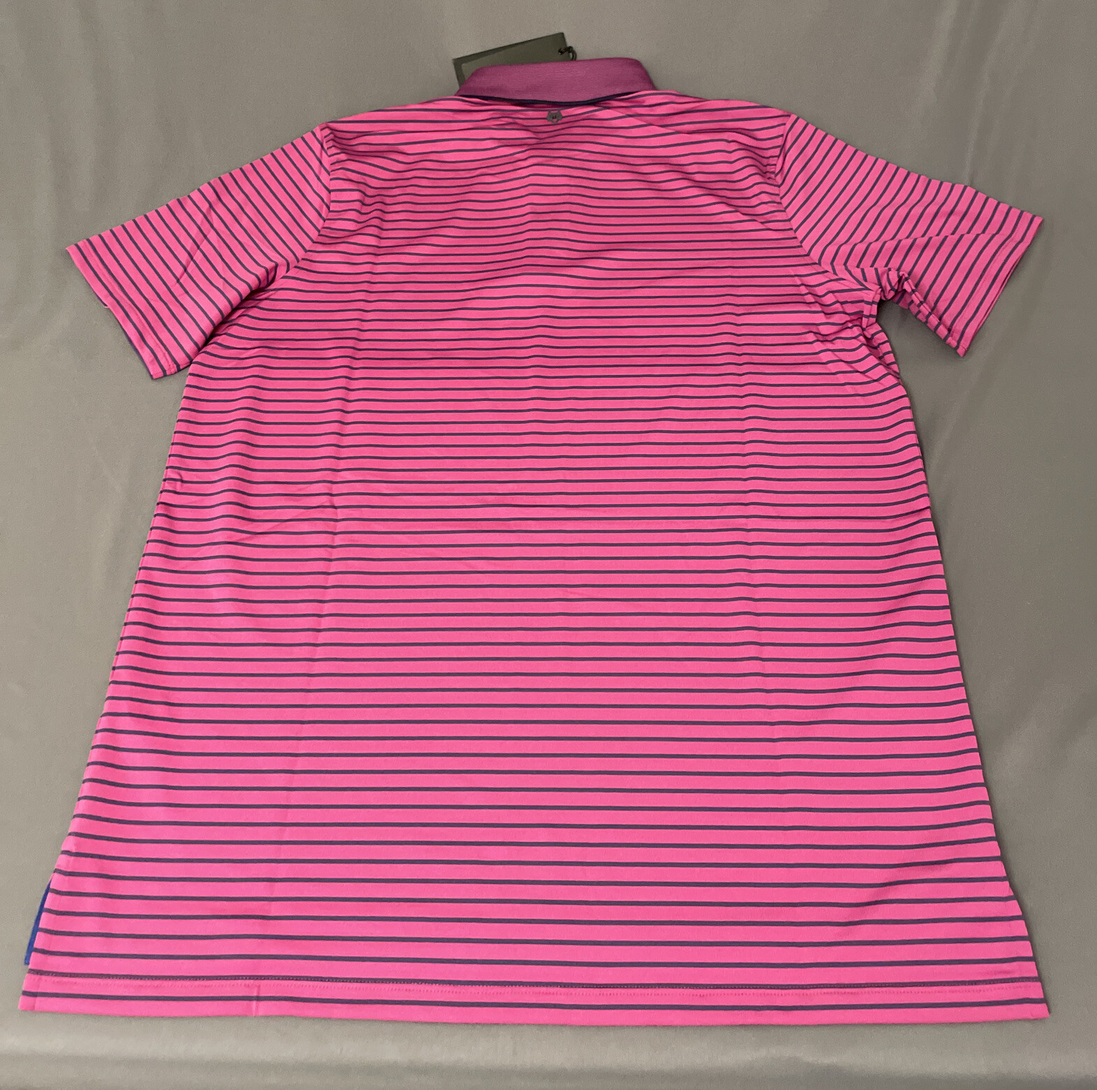 Greyson Golf Shirt Polo Crow Large Purple Pink Ruby Martin NWT MSRP $90