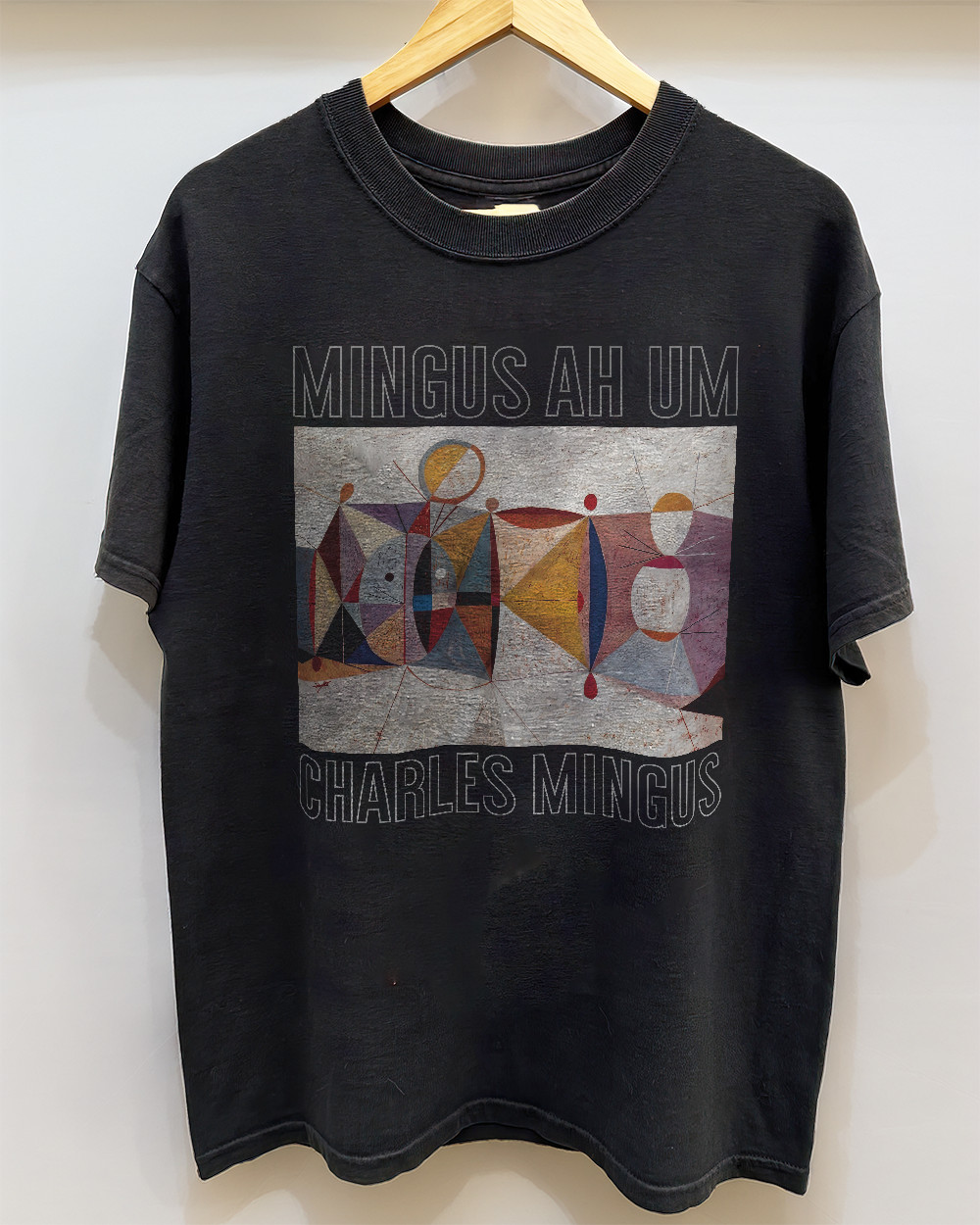 Mingus Ah Um Charles Mingus Unisex Black T-shirt Size S-5XL