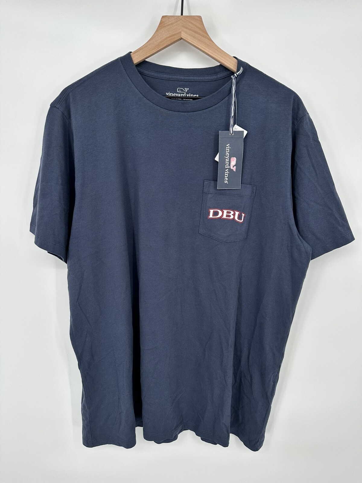 NEW Vineyard Vines Men’s Pocket T-Shirt Short Sleeve Blue Size Small (3/5)