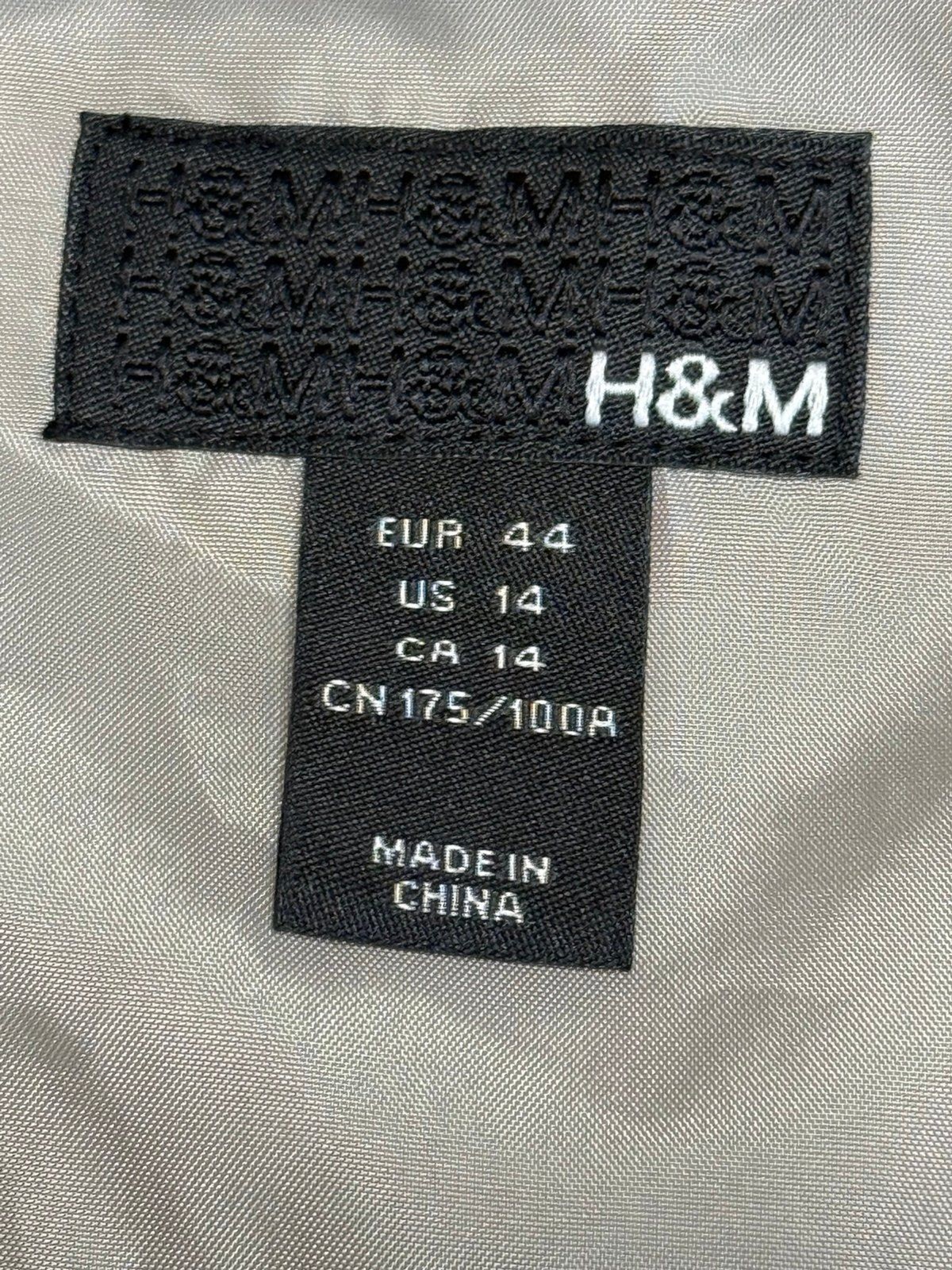 H&M Vest Colonnade Gray br Real pockets size 14