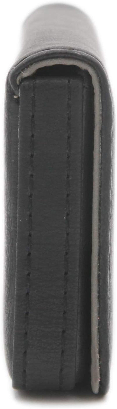 RFID Blocking Wallet – Minimalist Leather Business Credit Card Holder – Black2