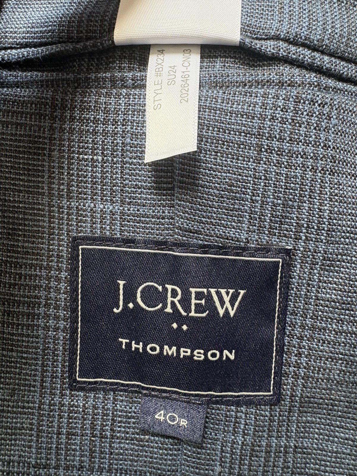 J Crew Factory Thompson 100% Linen Blazer 40R