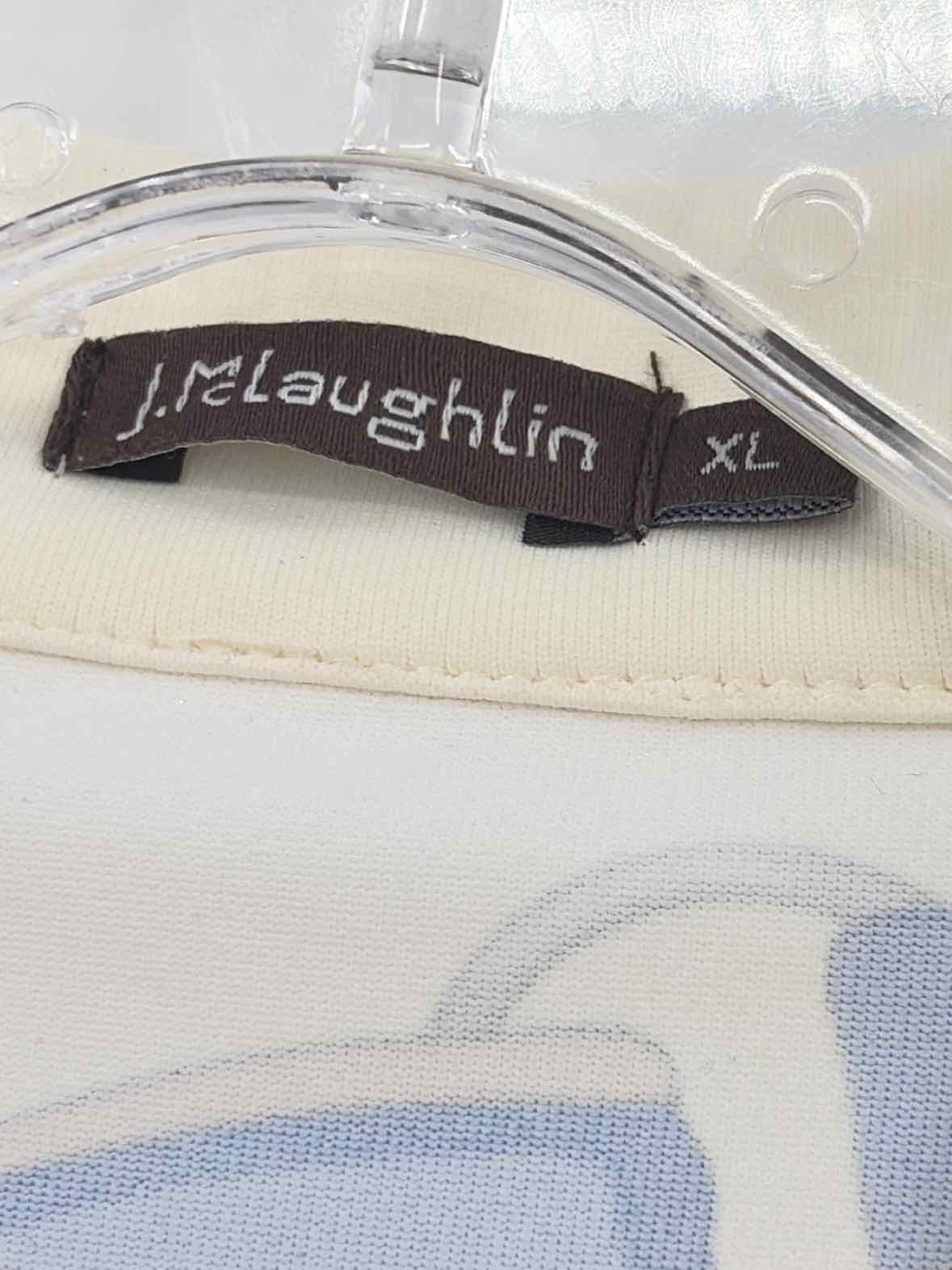 Pre-Owned J Mclaughlin Ivory Size XL Blouse