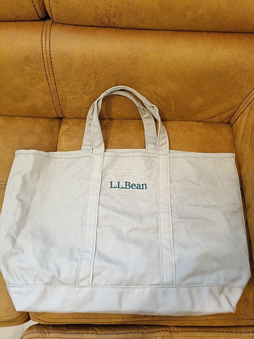 LLBean Limited Edition Washed Grocery Tote Bag, Light Shrink, Foldable