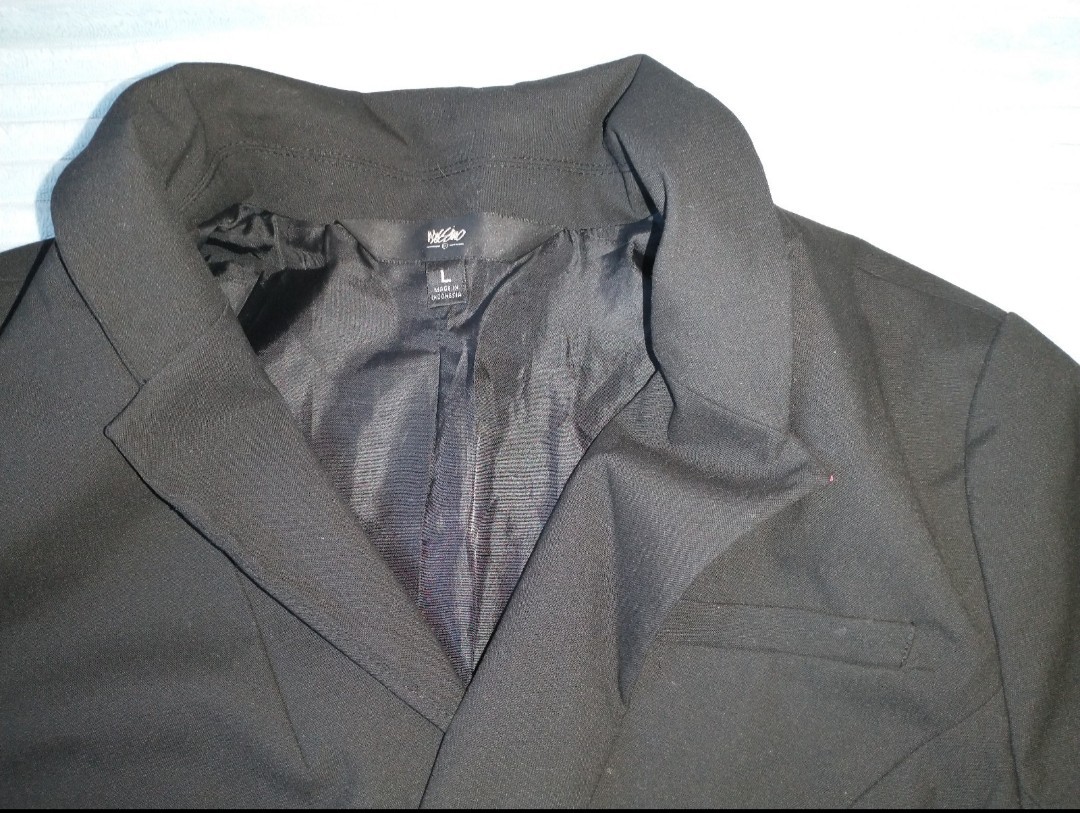 Mossimo Cropped Tuxedo Blazer Size L