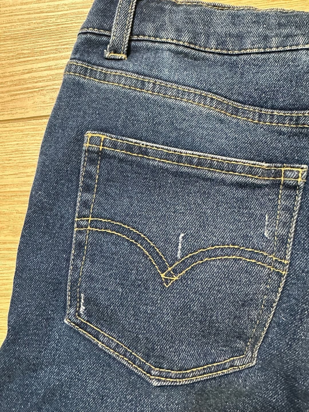 Levi’s Skinny Taper Jeans Boys Size 16 28×30 Distressed