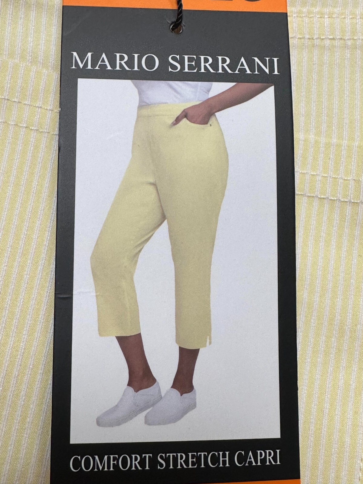 Mario Serrani Ladies’ Pull-On Capri | K32