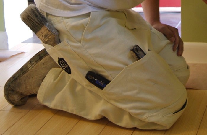 white painters pants