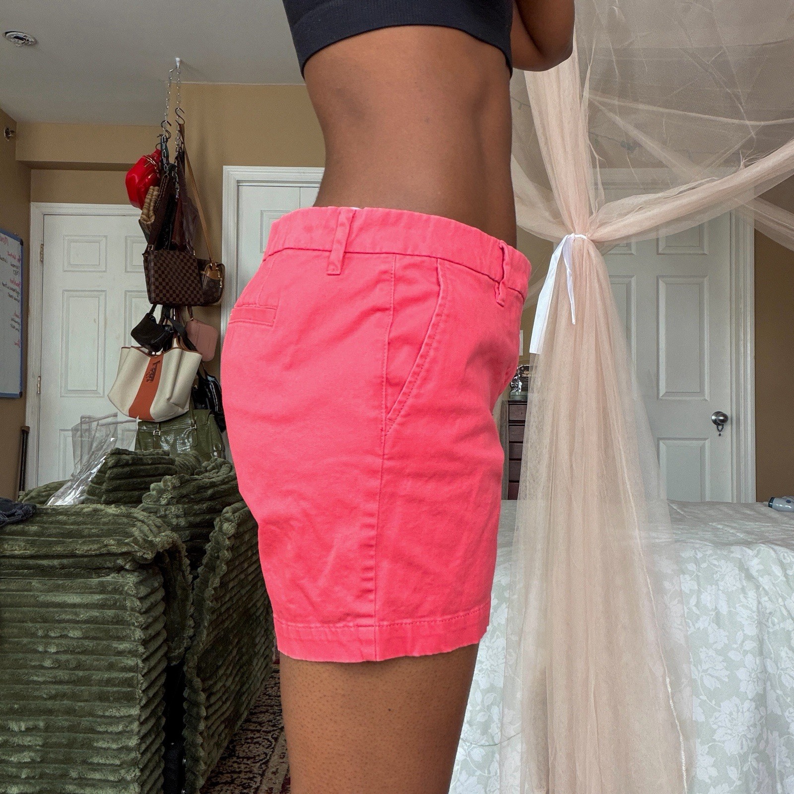 Ralph Lauren Nantucket Red Women’s Chino Shorts (Size 6)