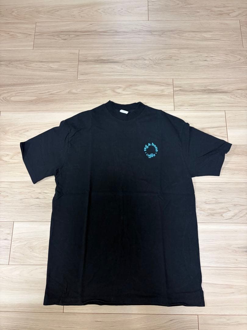rag & bone x Verdy Coffee T-Shirt Black Size L Limited Edition
