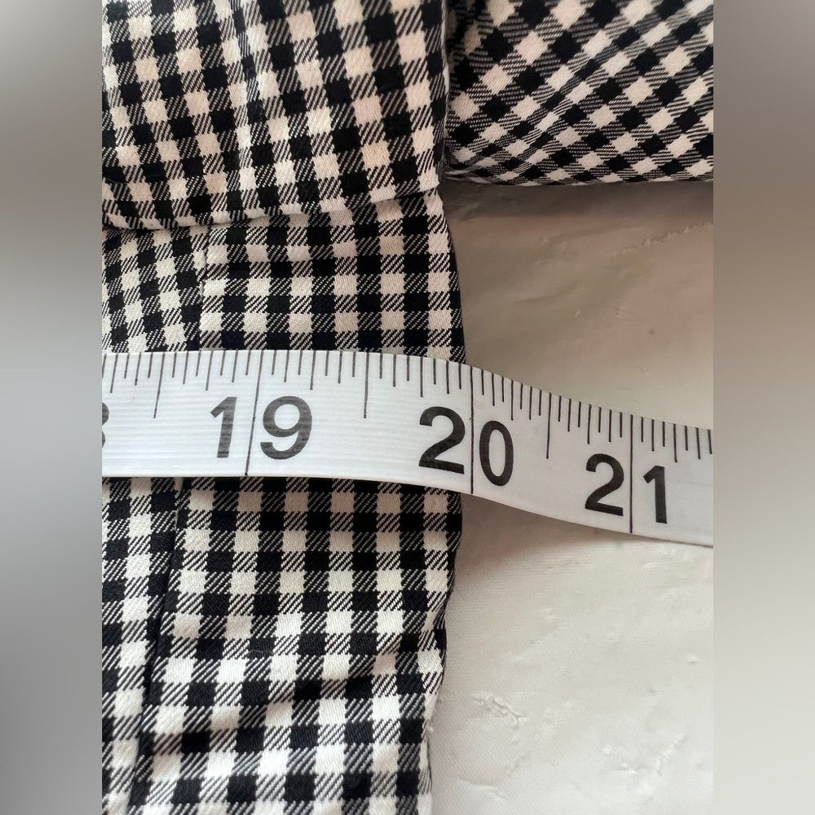 Zara Man Monochrome Checkered Blazer