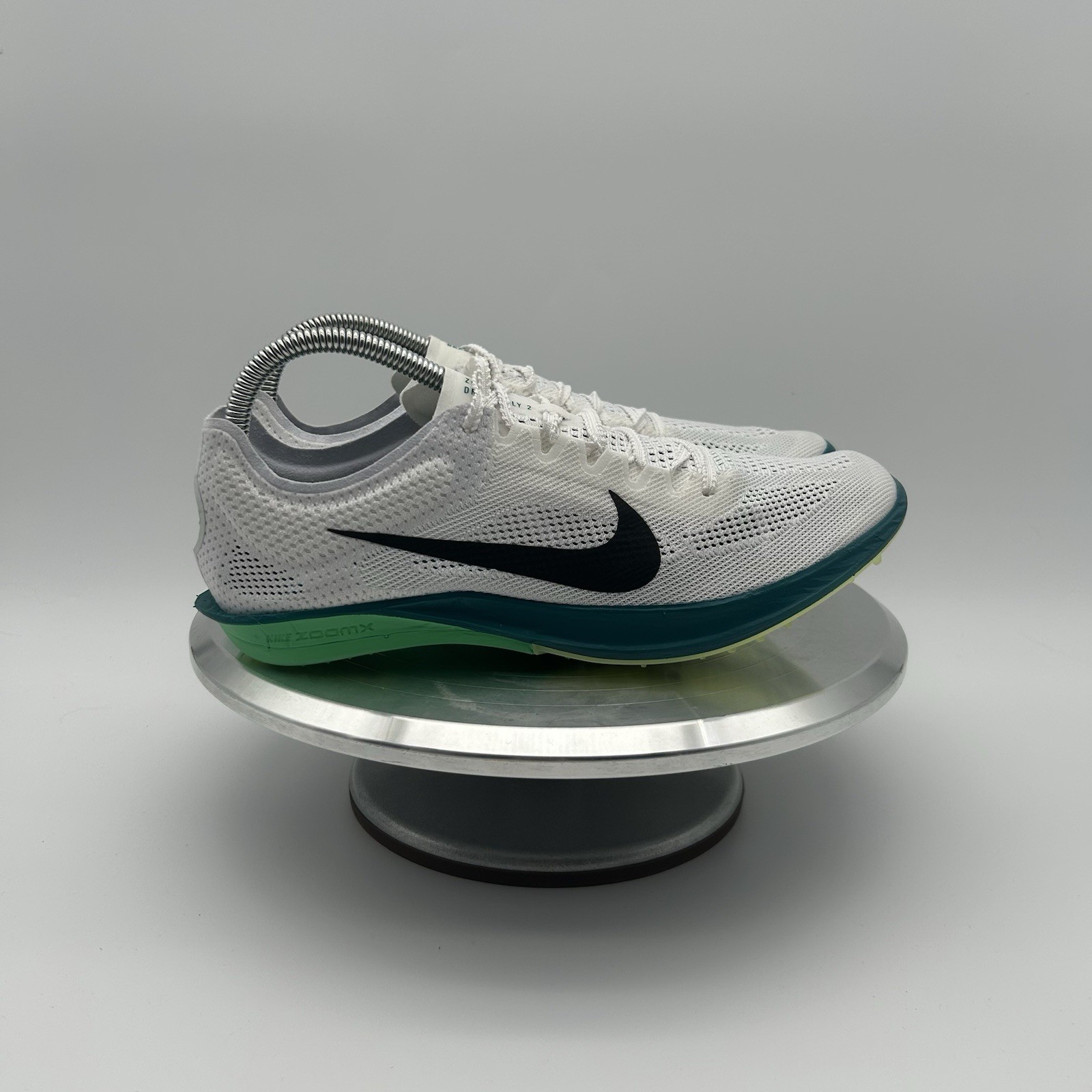 Nike ZoomX Dragonfly 2 Cleats Men’s Size 9 White Bright Spruce FD8413-102 NEW