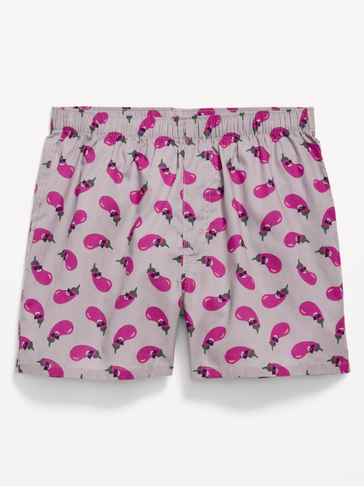 Old Navy Men’s Soft-Washed Boxer Shorts 3.75” Inseam Eggplant Size S M L XL XXL