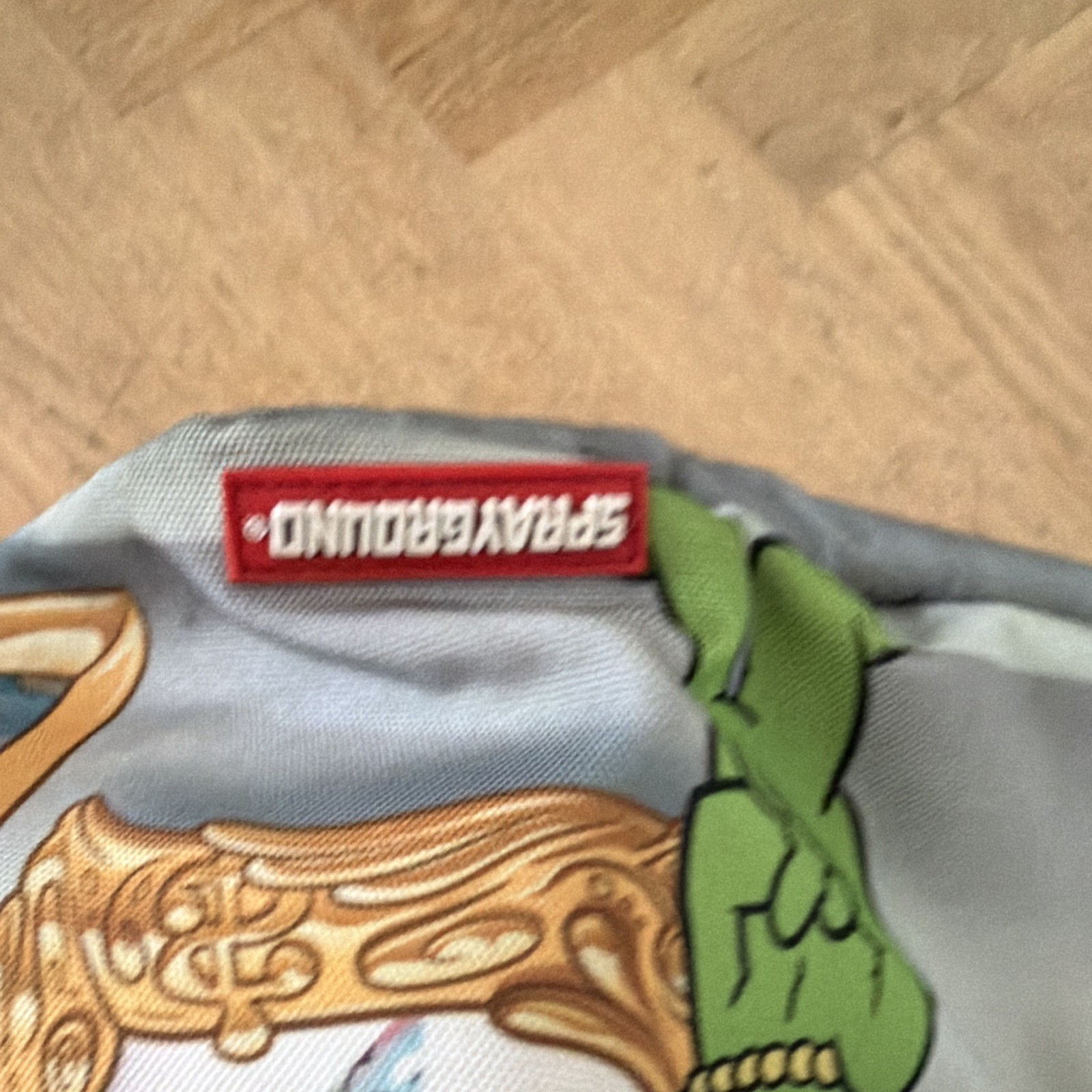 Sprayground Marvel Hulk Mini Backpack Graphic Print Gray/Black Multicolor