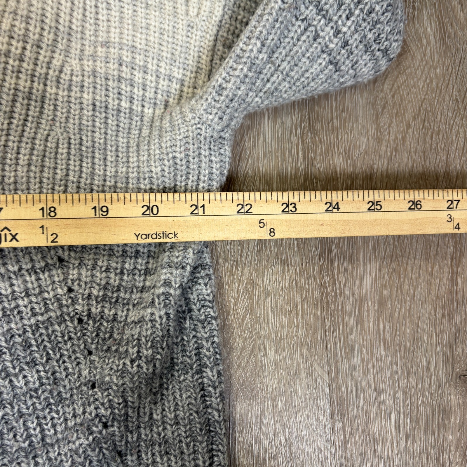 Athleta Wool Cashmere Lucca Ombré Wrap Open Cardigan Women’s XS