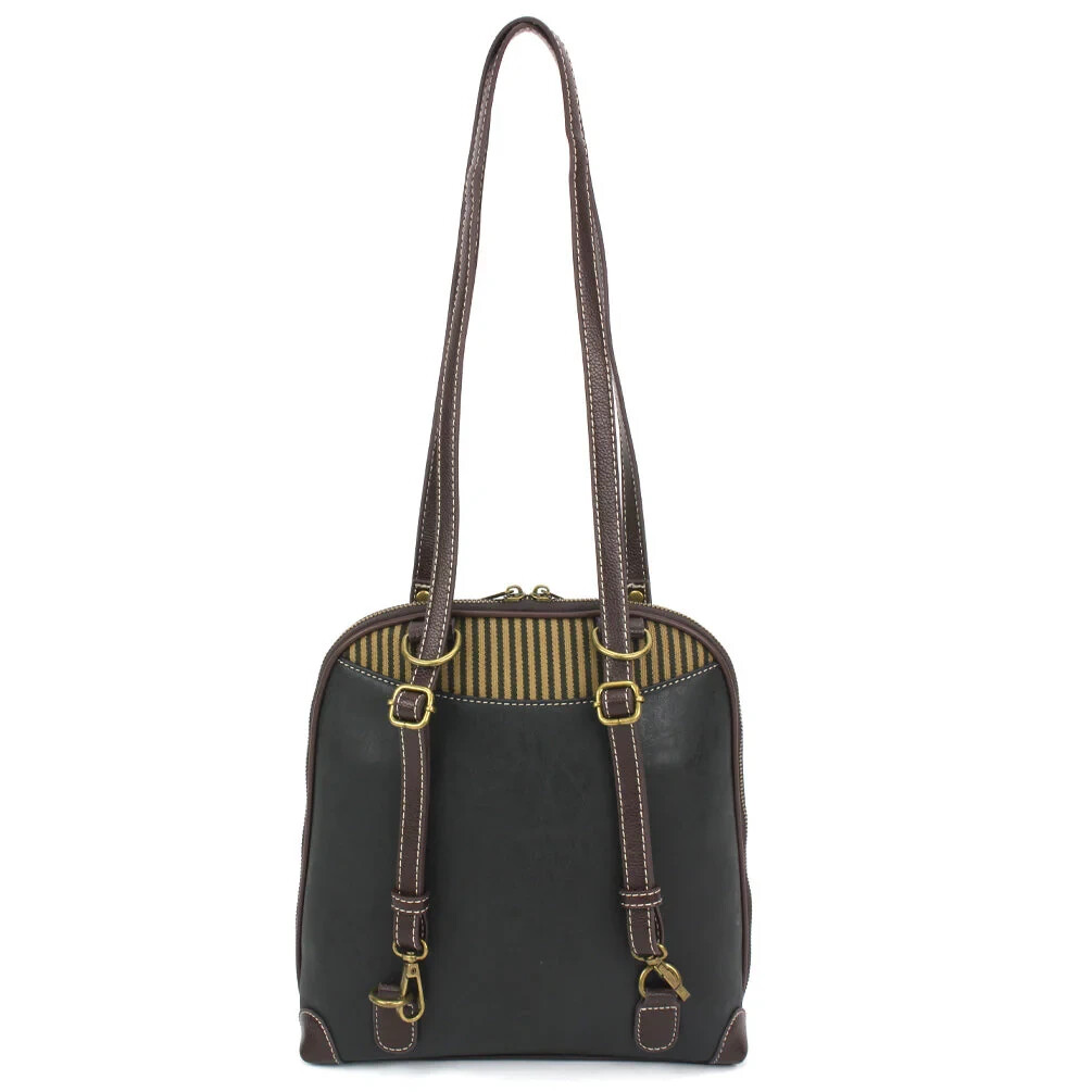 CHALA Convertible Backpack Purse – MONARCH BUTTERFLY (Black) NWT