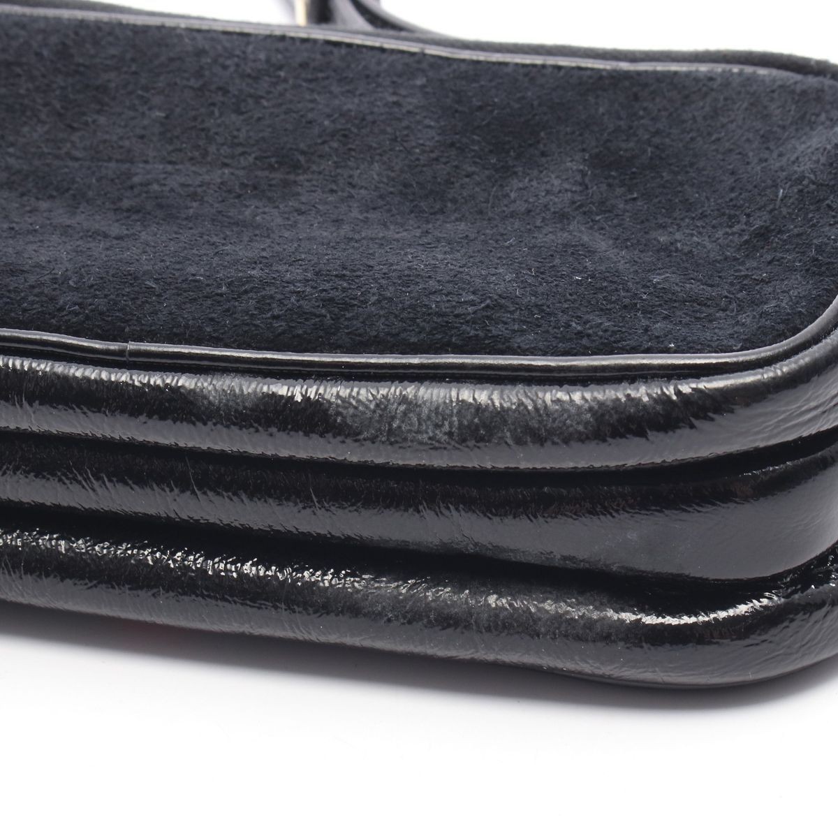 Guccigucci Shoulder Bag Pochette Black One Size Used