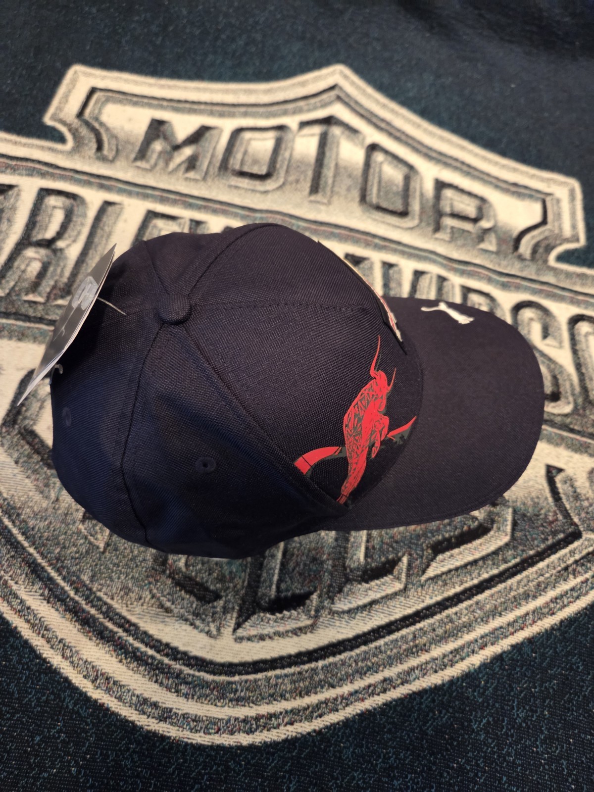 Red Bull x PUMA Racing Formula One Blue Hat Cap snapback NWT redbull energy