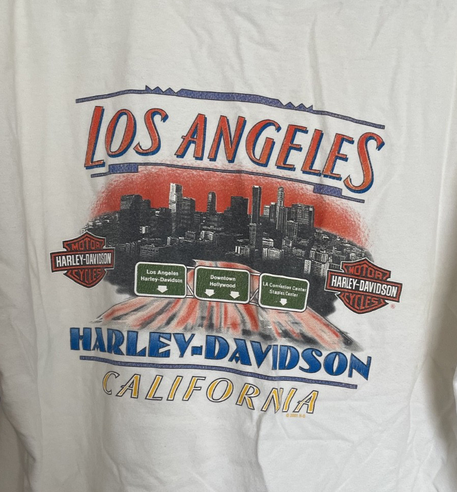 vintage 90s harley davidson t shirt xl