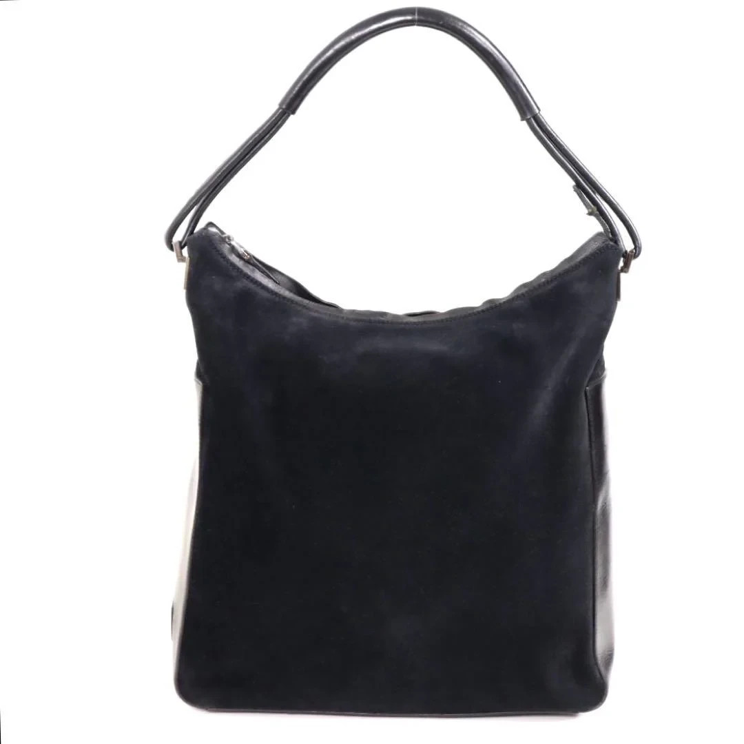 Gucci Suede Hobo Shoulder Bag