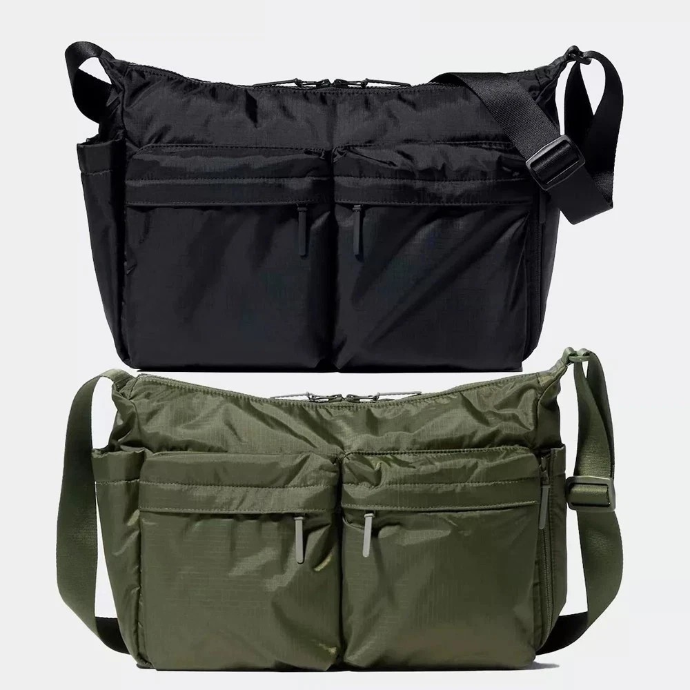 Casual Multi-pocket Messenger Bag Men Women Shoulder Bag Travel Sport Bag