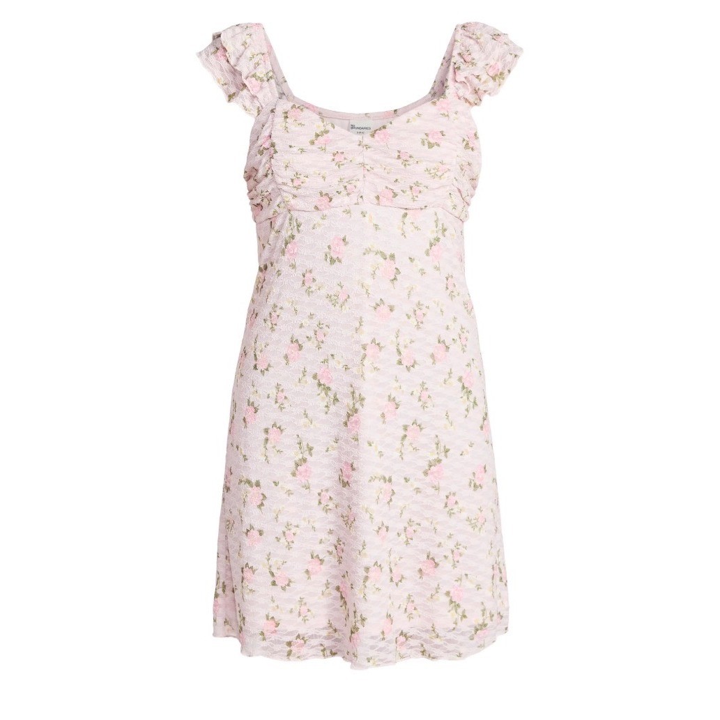 No Boundaries Double Ruffle Ruched Mini Dress, Women’s size XL H-048
