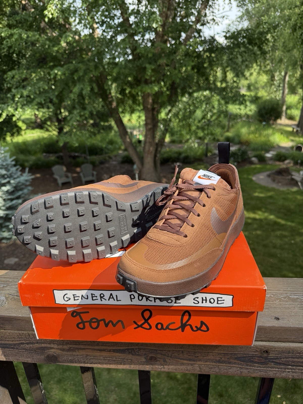 NikeCraft General Purpose Shoe Tom Sachs Field Brown BRAND NEW 📦 SHIPS SAME DAY