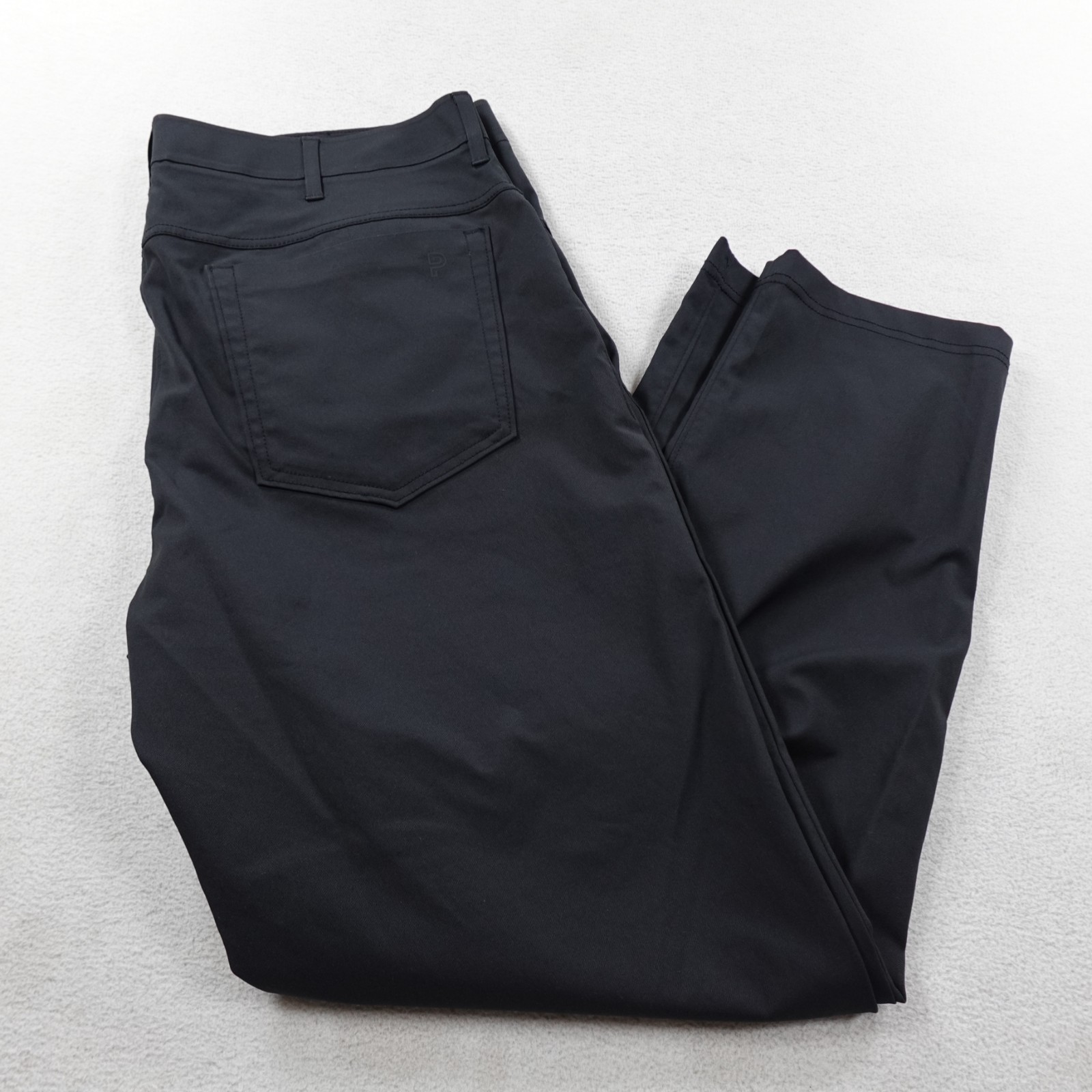 Public Rec All Day Every Day Pants Mens 34 Black Performance Chino Golf Office