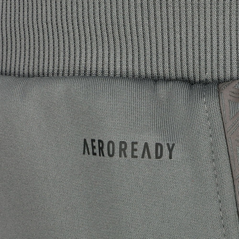 adidas Travel Tapered Drawstring Pants Womens Grey Casual Athletic Bottoms HR514