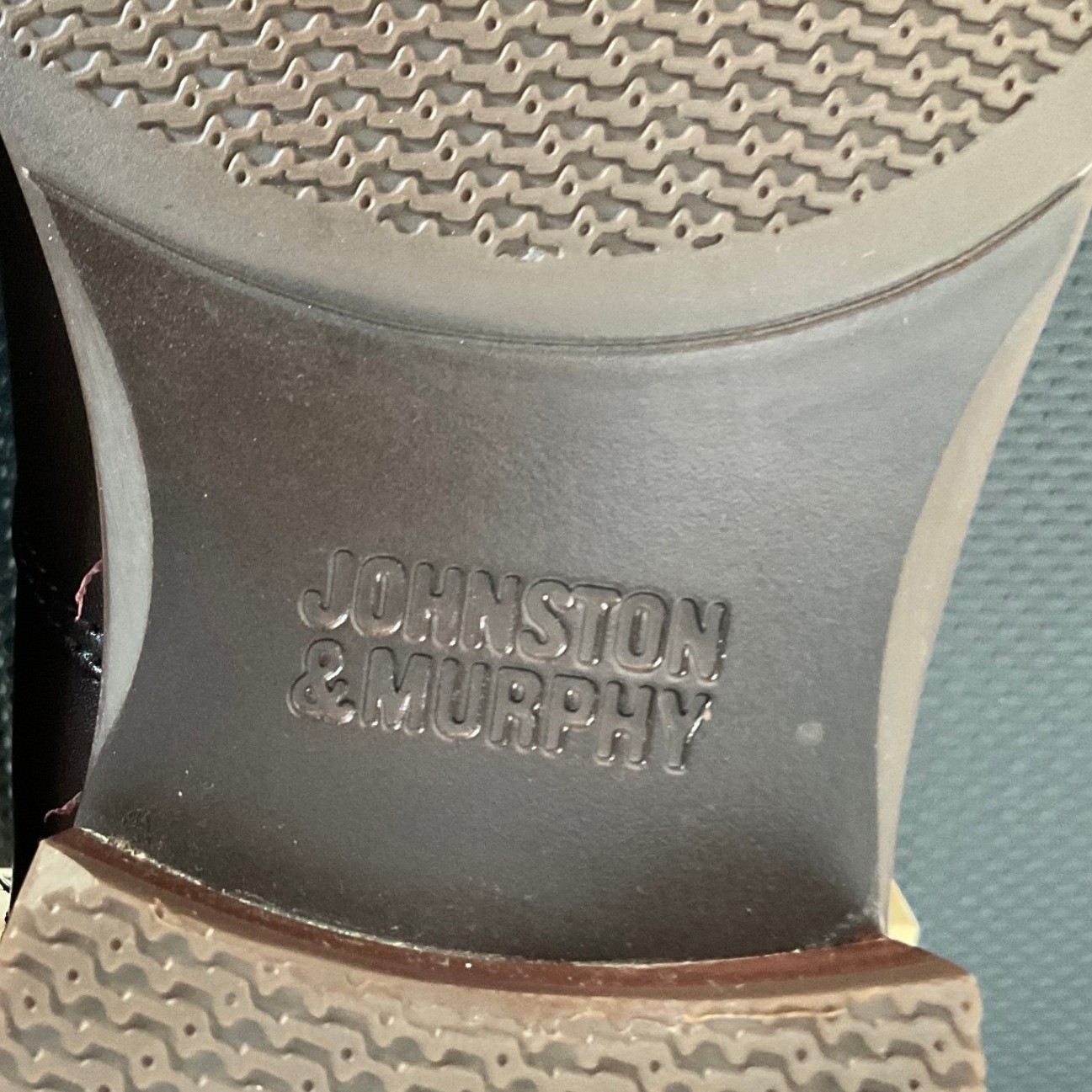 Johnston & Murphy Mens Brown Leather Chelsea Boots 9 M 59-2806 Made in Brazil
