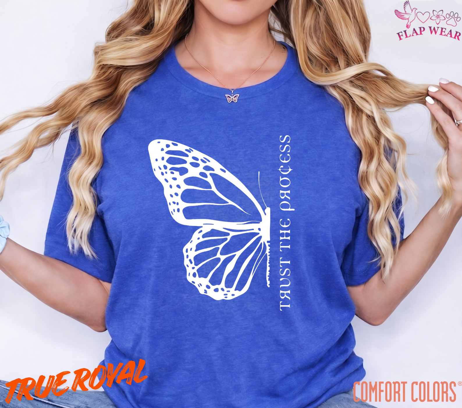 Unisex Half Butterfly “Trust the Process T-Shirt, Men T shirt,Women T shirt Gift