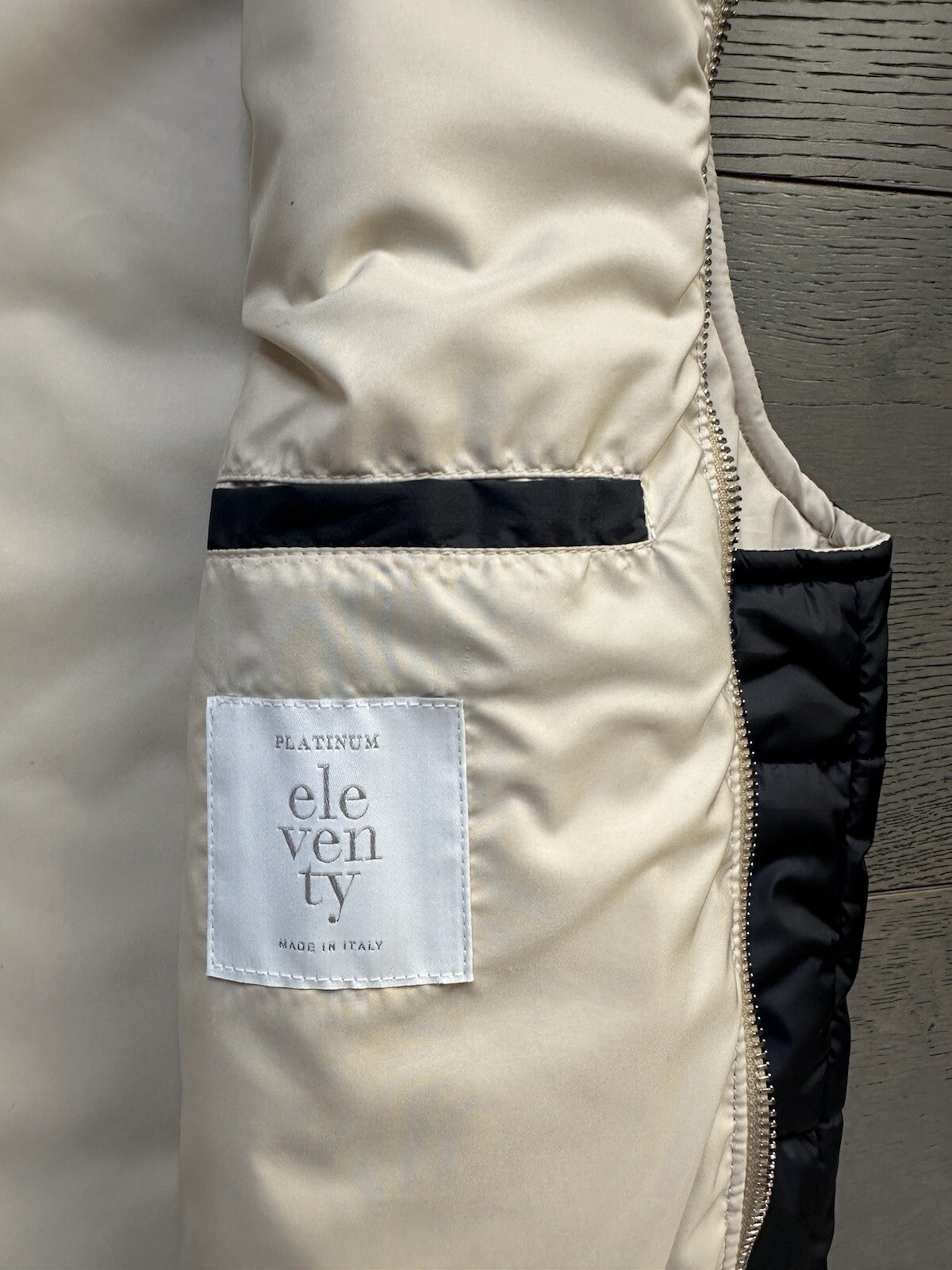 Eleventy Men’s Gilet Blue Jacket IT 56 (Like Loro Piana) 15800G 24in Pit to Pit