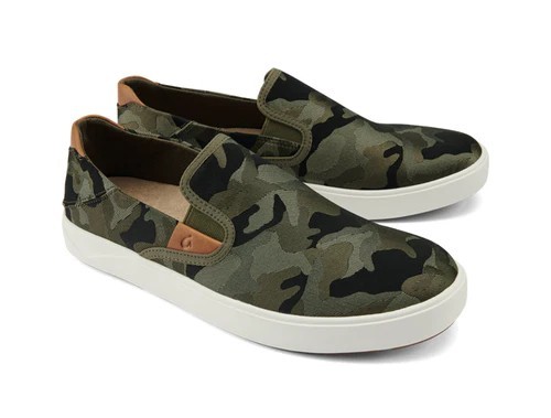 Olukai Men’s Lae’ahi Pa’i Slip-On Shoe Size 10 Pacific Camo Casual Sneakers NWT
