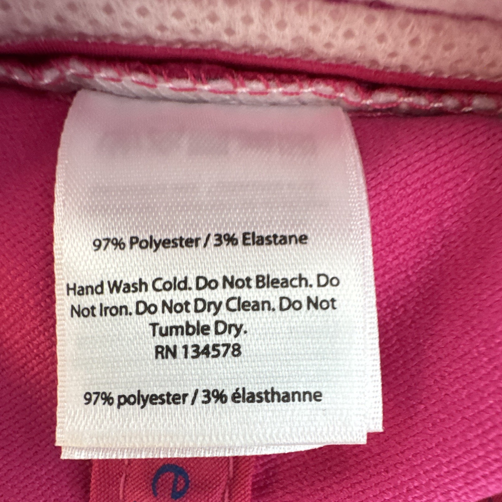 Vineyard Vines Pink Sports Whale Logo Embroidered Adjustable Cap Women