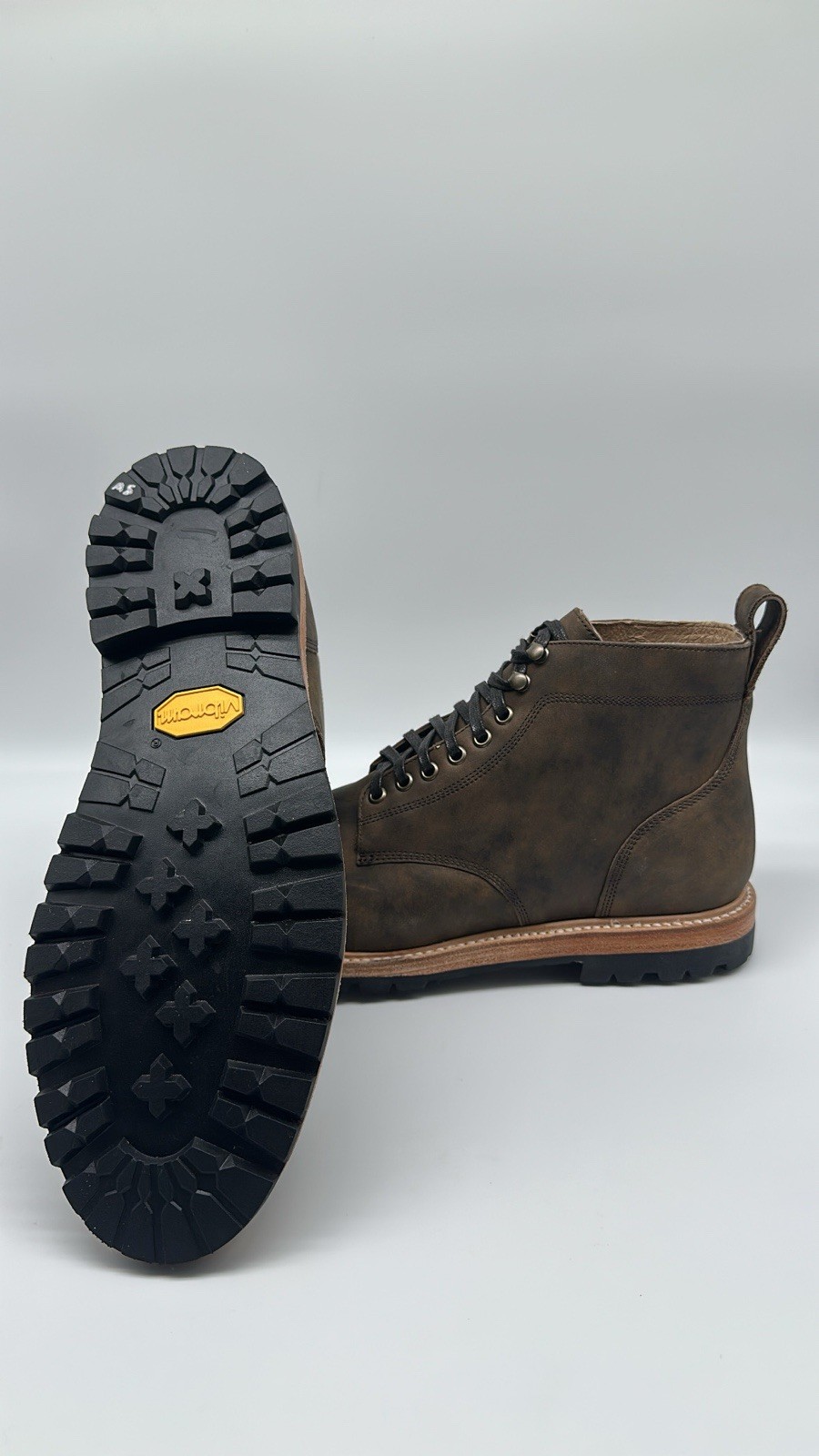 Taylor Stitch Cap Toe L.E. The Moto Boot in Espresso Grizzly Men’s Size 11 D NEW