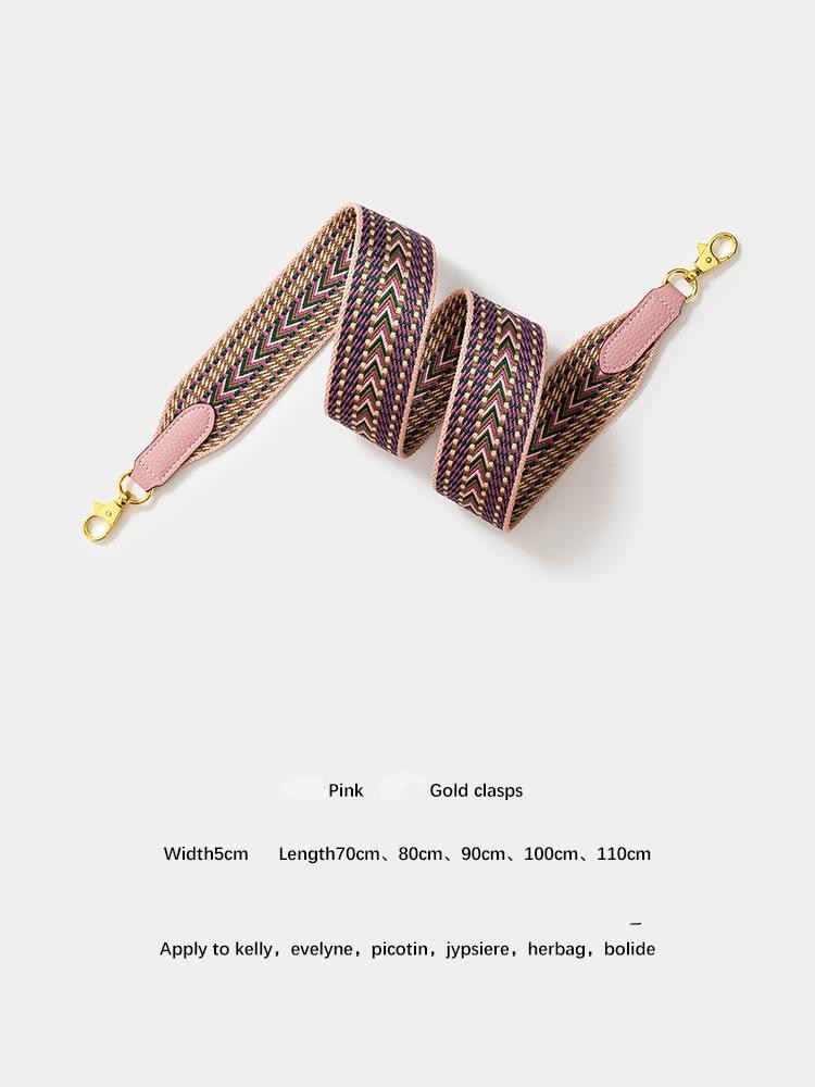 Wide Shoulder Strap Replacement for Hermes Kelly Bag Trendy Woven Bag Strap