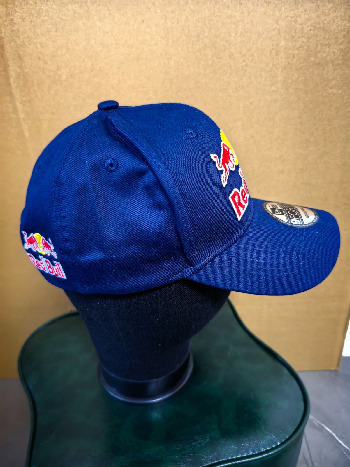 Red Bull Navy Blue Adjustable Back Buckle Baseball Cap Unisex Curved Brim Cap