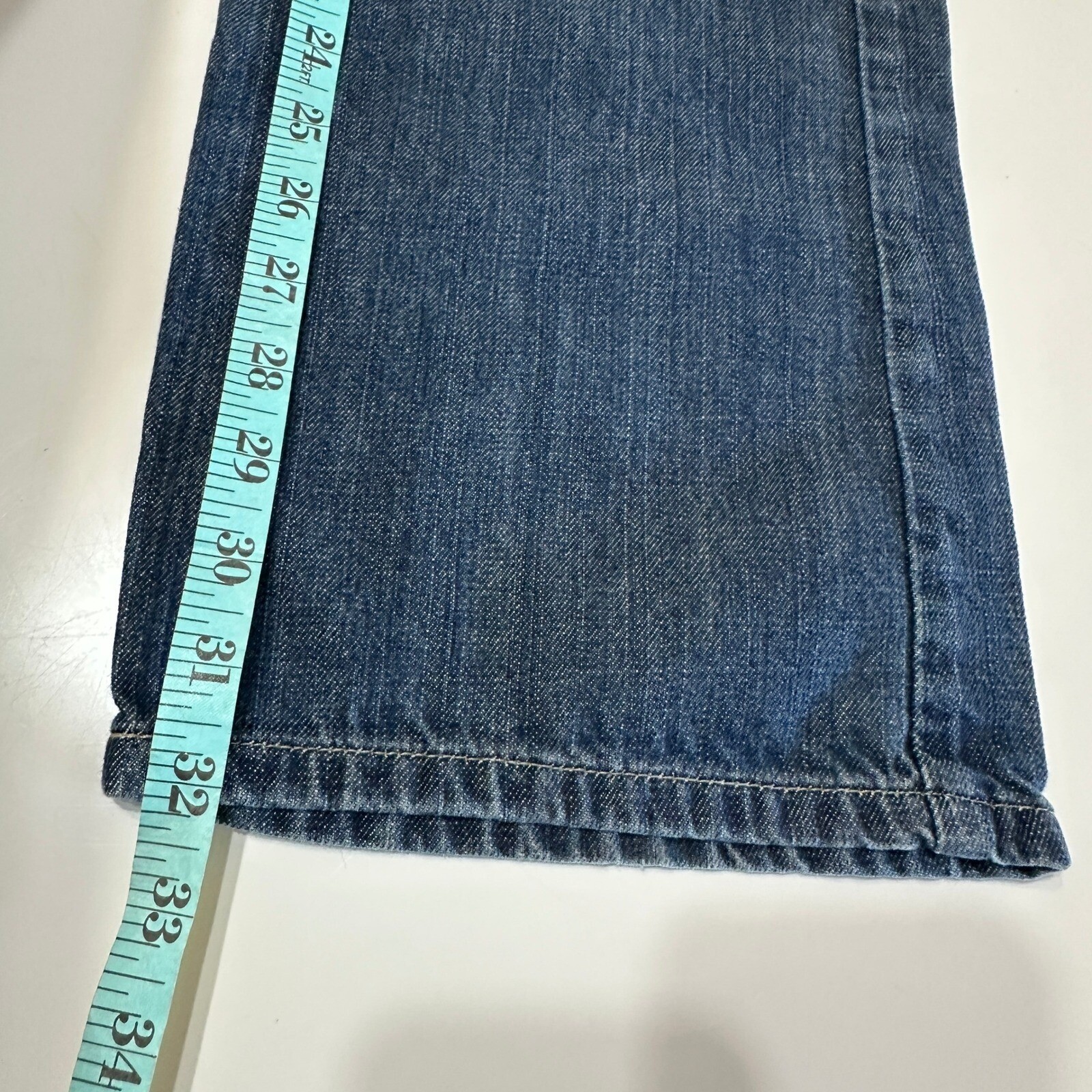 Banana Republic Jeans Button Fly Straight Leg Denim Pants Mens 32×32 Classic