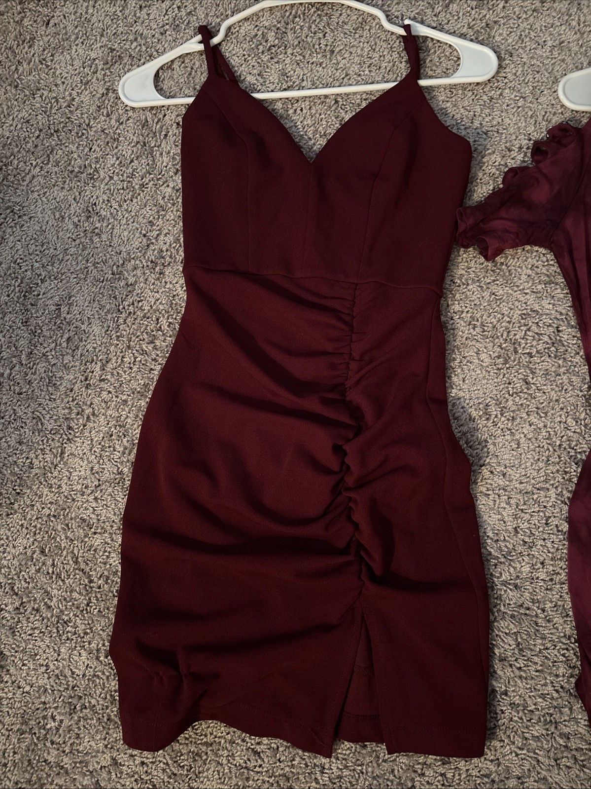 Both dresses are a size Extra Small