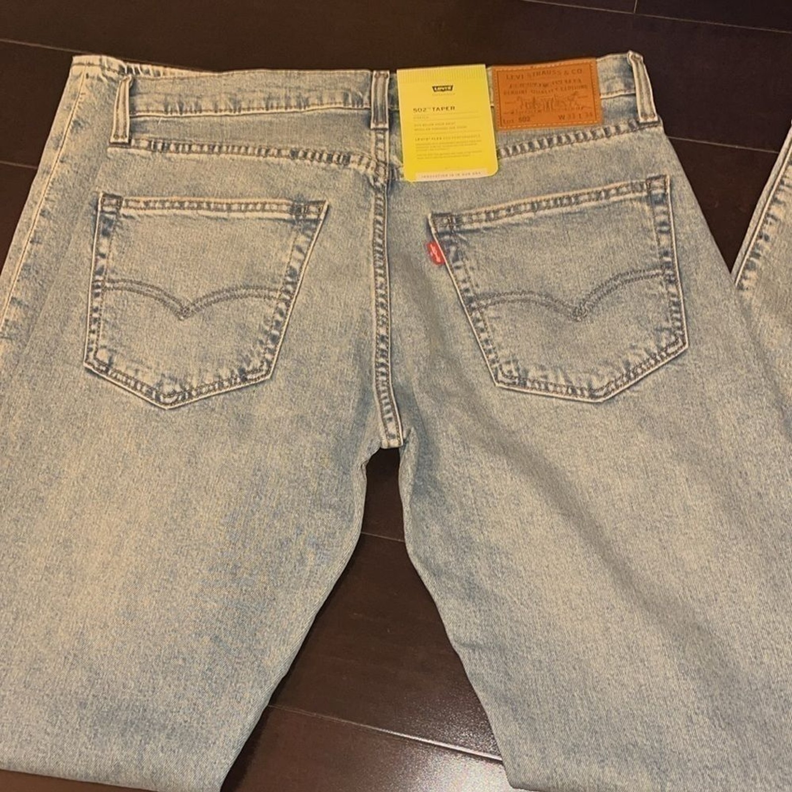 Levi’s® Premium br 502™ TAPER FIT MEN’S JEANS br Size 33X34 NWT