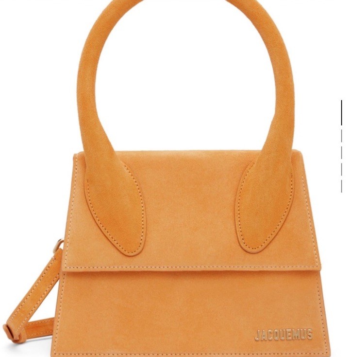 Jacquemus Orange La Montagne Le Grand Chiquito Top handle bag