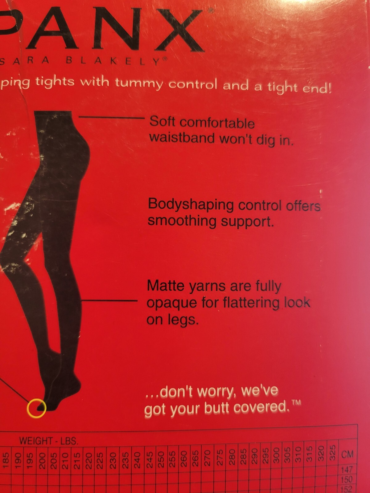 New Bodyshaping Tights SPANX Heathered Charcoal Tight-End Tights Opaque Size C