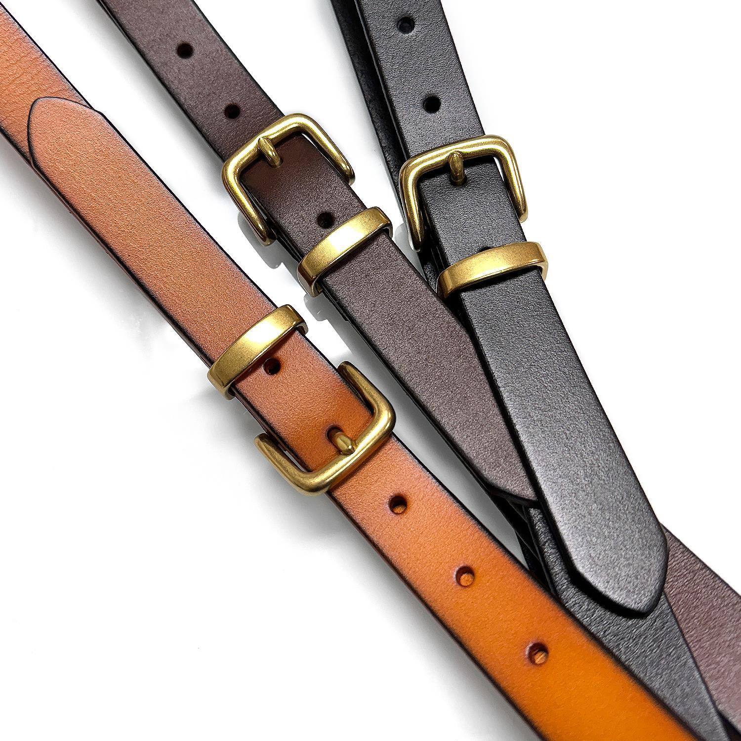 Women’s Dress Belts 100% One Piece Genuine Full Grain Leather Casual Belt