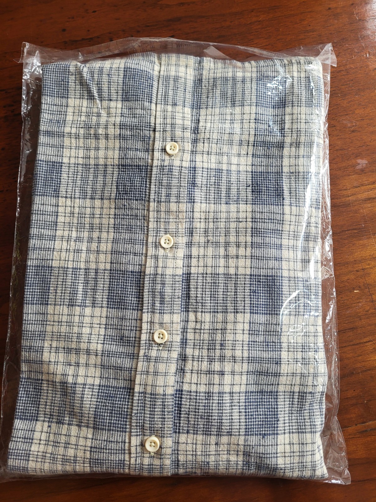 Taylor Stitch x Shuttle Notes–The Jack in Japanese Oyster Plaid Men’s Medium