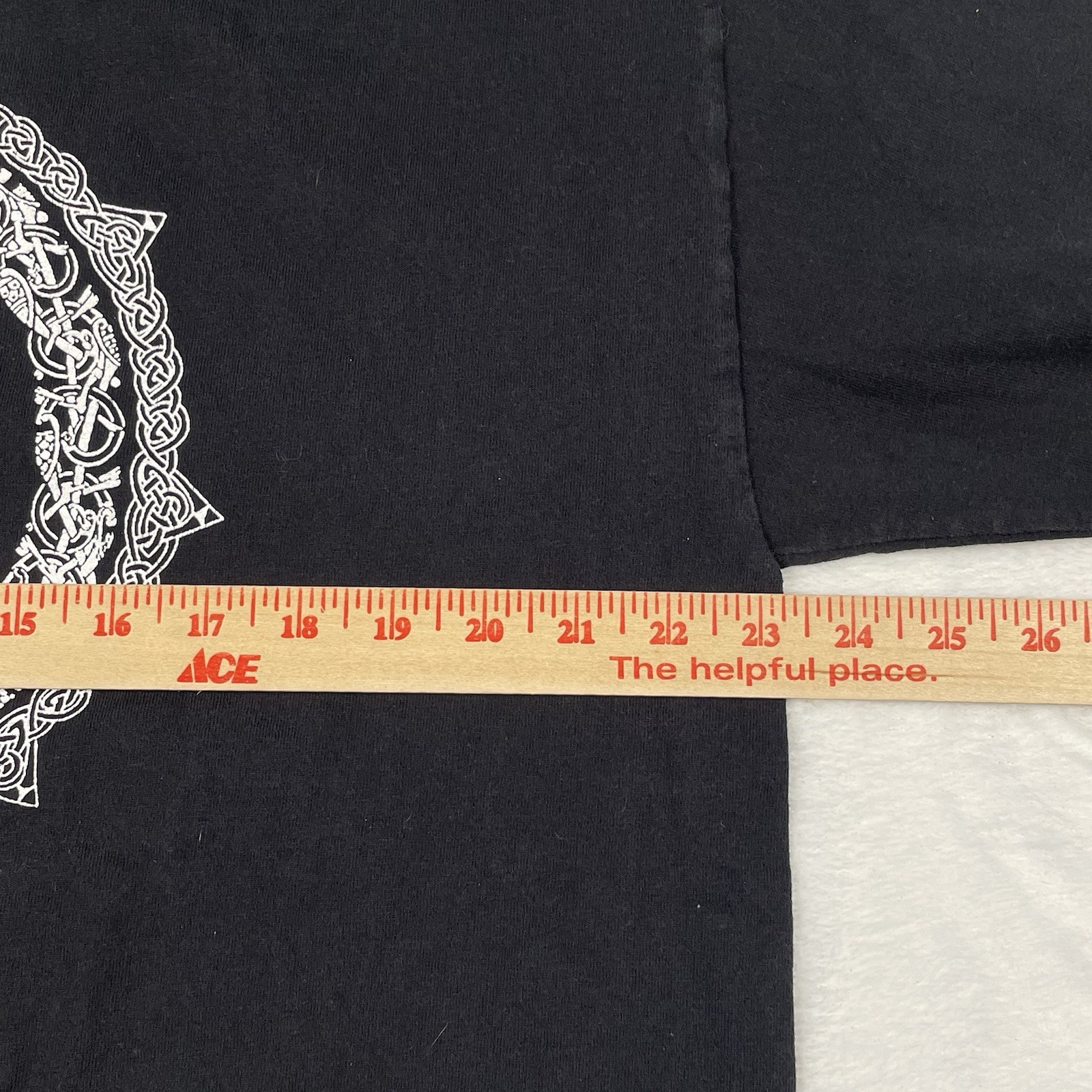 Absu Tour Shirt Mens XL Vintage Y2K Long sleeve Black Metal band Tee 2009 2000s