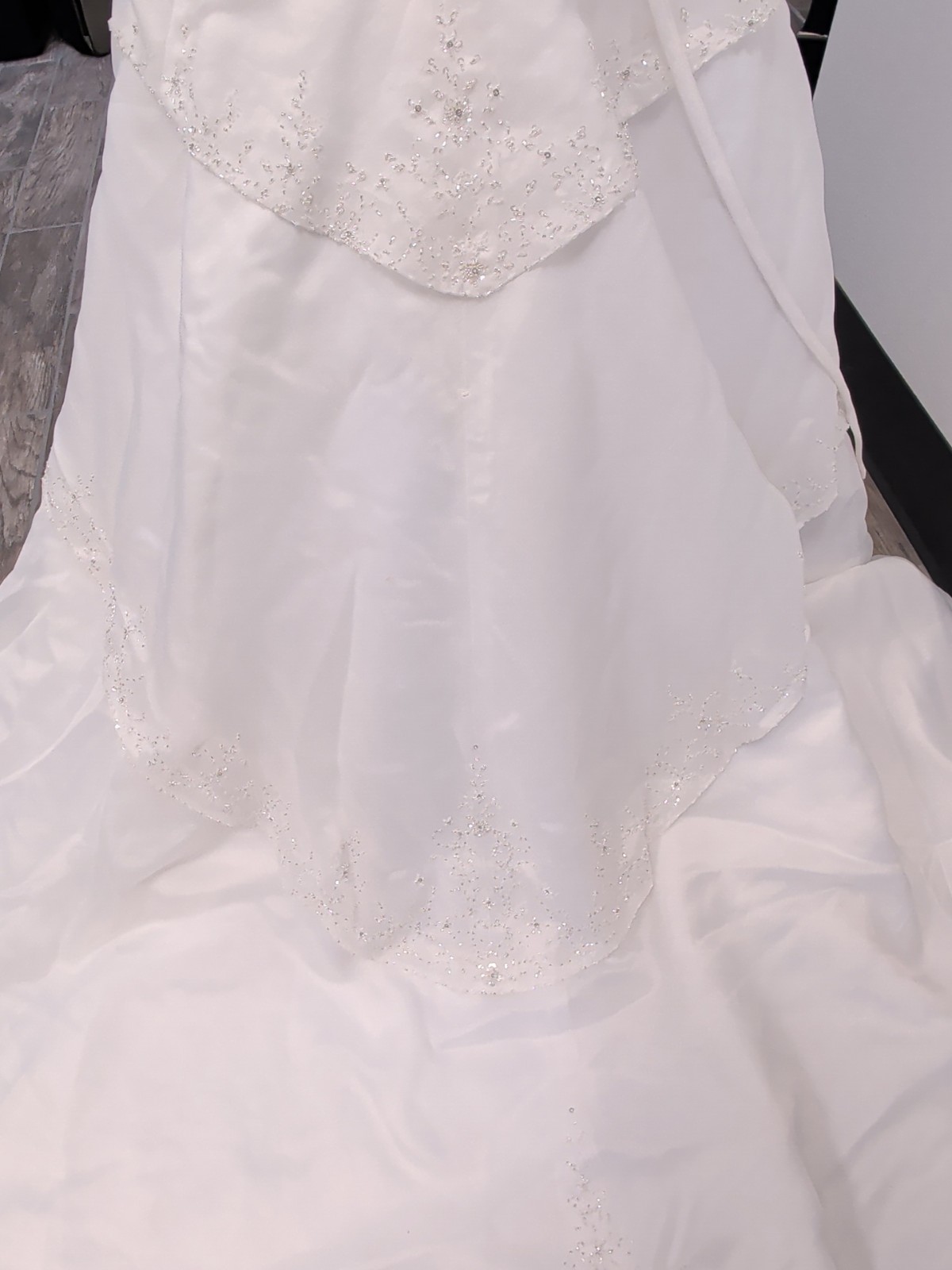 morilee Mori Lee by Madeline Gardner Strapless Tiered Wedding Dress Prom Gown 20