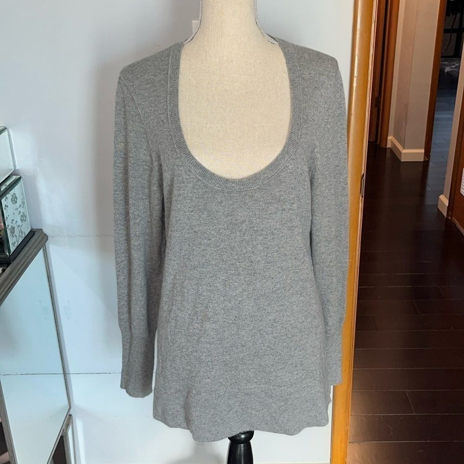 American Eagle Outfitters Cashmere Pullover Green Sweaters for Women Size XXL.