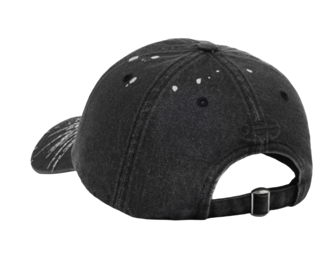 B T S Hat Washed Cotton Baseball Cap — What Is Your Love Song Printed Denim Vint