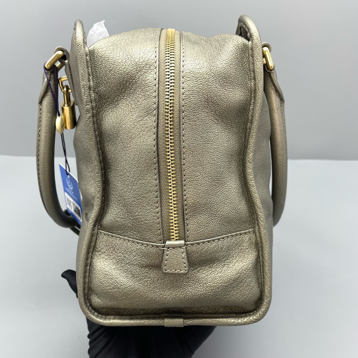 Loewe Pre-Owned Authentic Satchel 35*21*14cm Metal Free Tracked Shipping